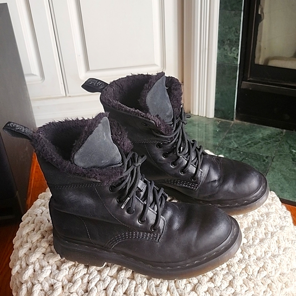 Doc Martens Shearling Boots